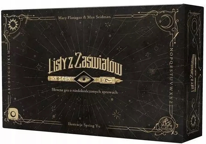 Książka Listy Z Zaświatów Powieść Literatura Groza Duchy Tajemnica Mrok