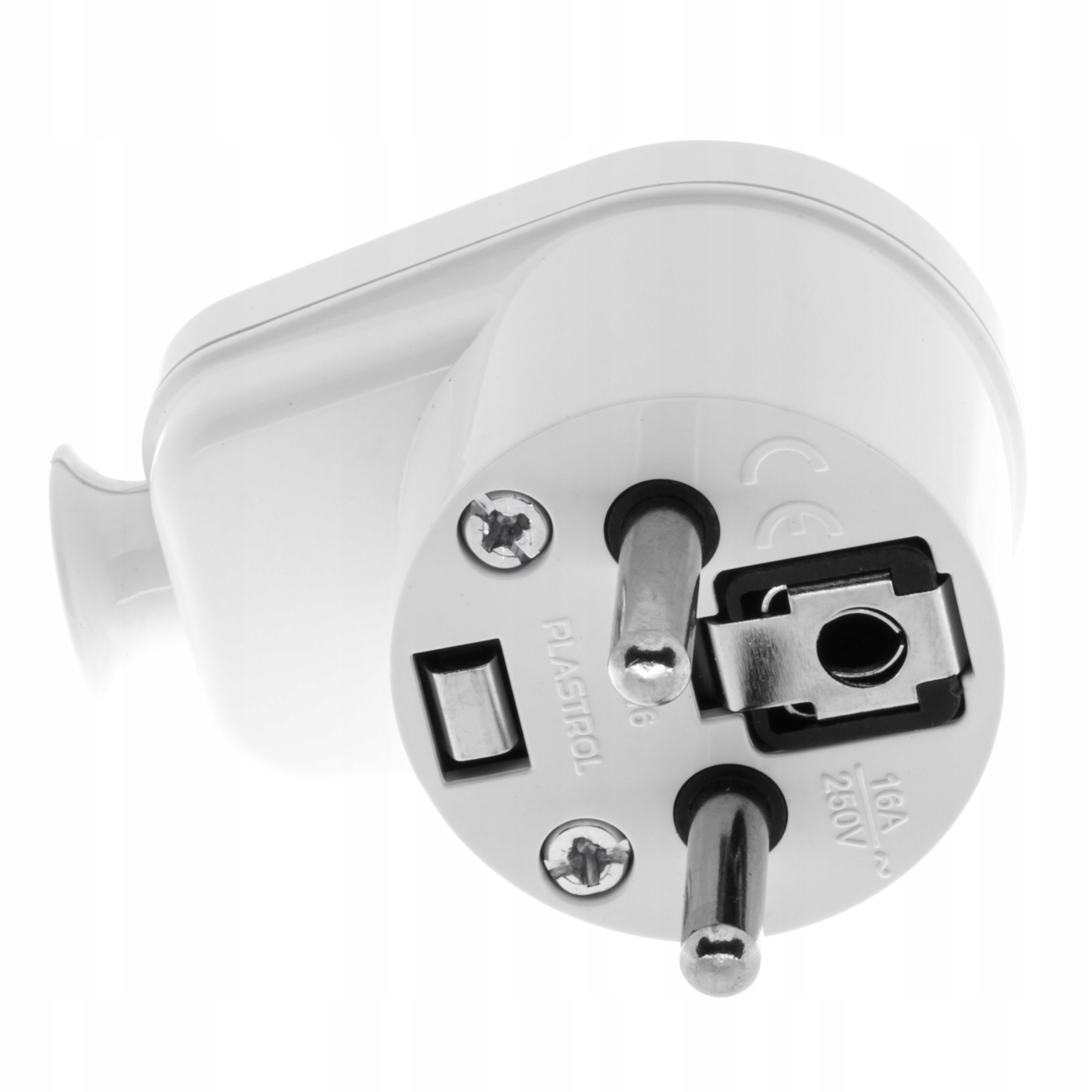 WTYK WTYCZKA KĄTOWA SIECIOWA Z UZIEMIENIEM 230V Kod producenta WT-16 bi