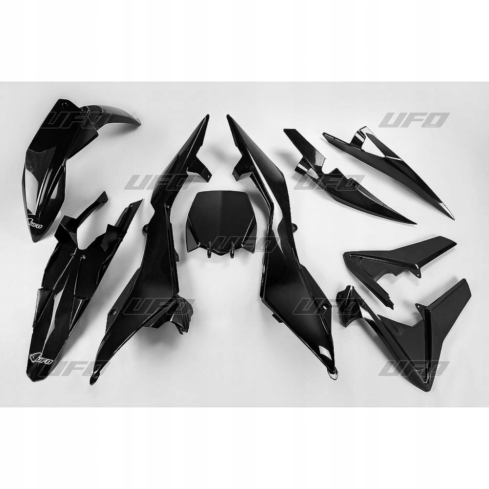 Ufo Sada Plastov Husqvarna Tc 499 4T '11-'13 Farba Čierna
