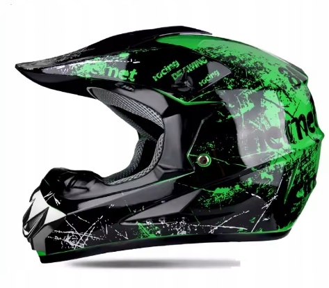 Kask Motocyklowy Crossowy Enduro Na Crossa Quada Motor Z/p r.L