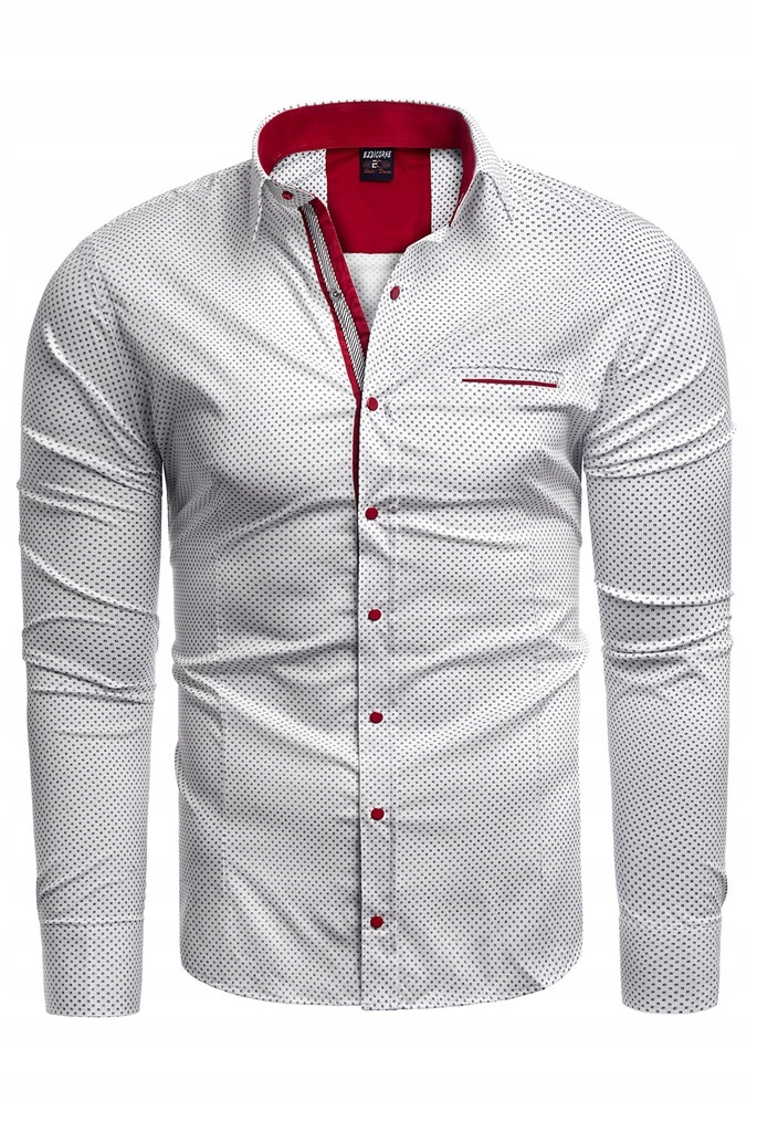 3XL - KOSZULA MĘSKA ELEGANCKA 19610n