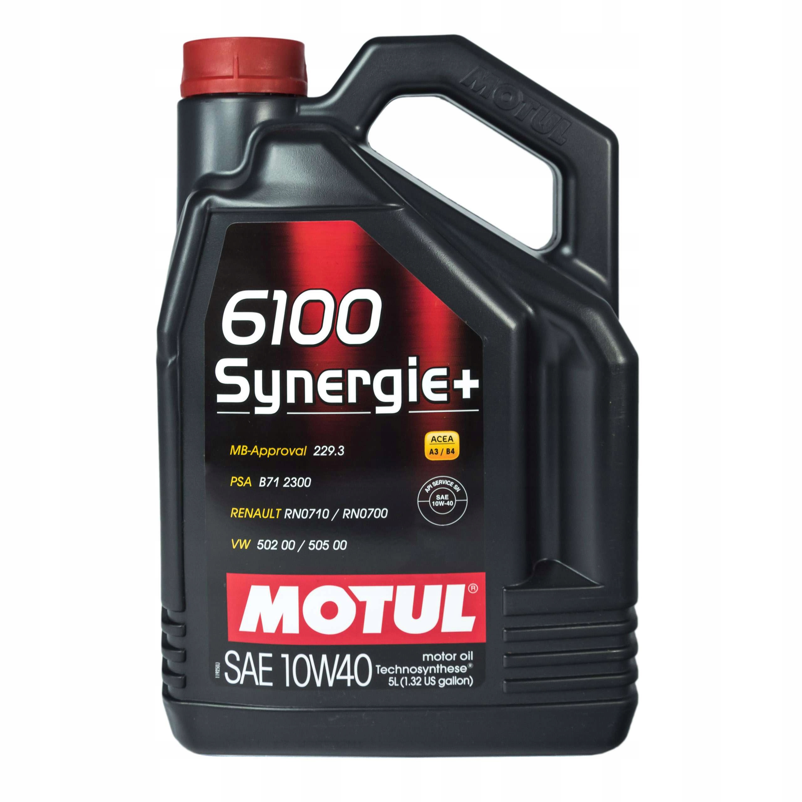 

Olej Silnikowy Motul 6100 Synergie+ 10w40 5L