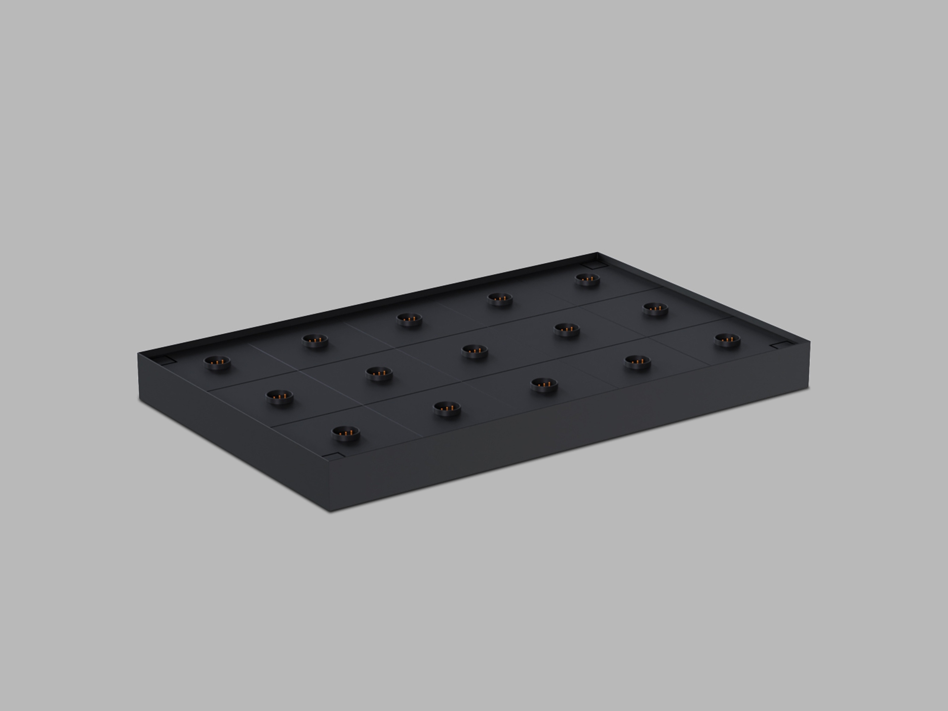 Nabíjacia stanica LED2 Roxy Mini A139903 čierna 470×290×41mm