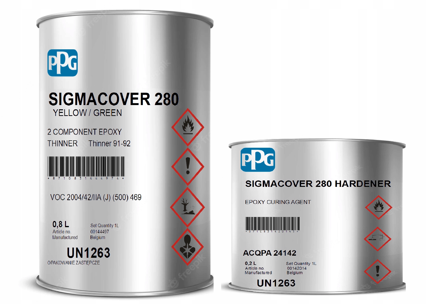 

Sigmacover 280 podkład epoksydowy 2K 1L Ppg