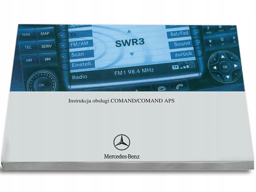 

Mercedes Comand Aps Nawigacja+Radio Instrukcja