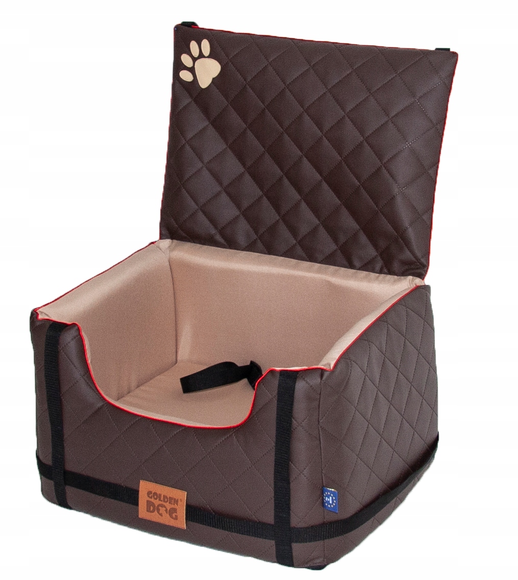 Levně Přepravka Sedačka Lux do Auta pro psa kočku kotec pro přepravu L