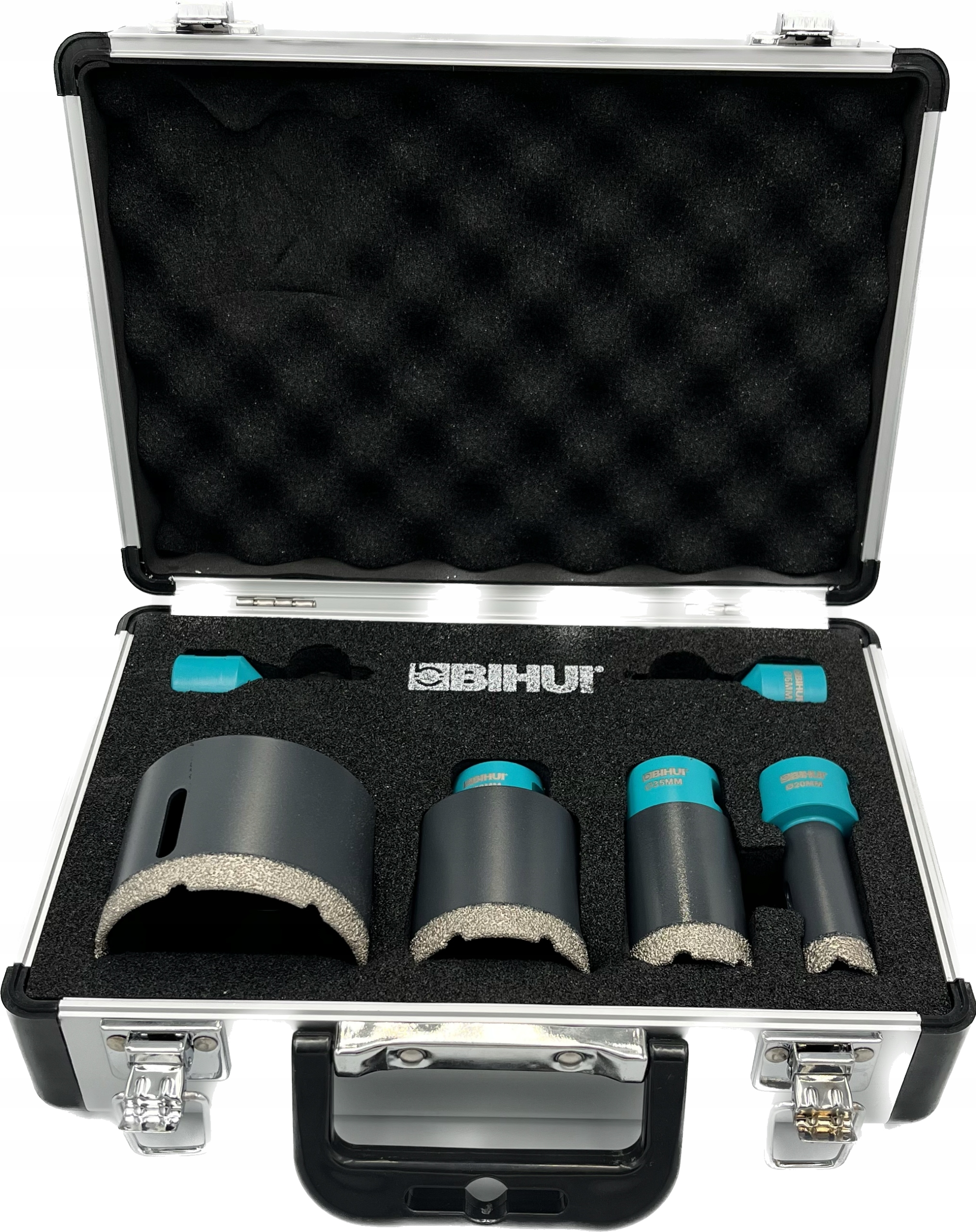 Bihui Sada Děrovaček Diamantových Vrtáků Do Slinuté Dlažby 6 Ks DBDMK6