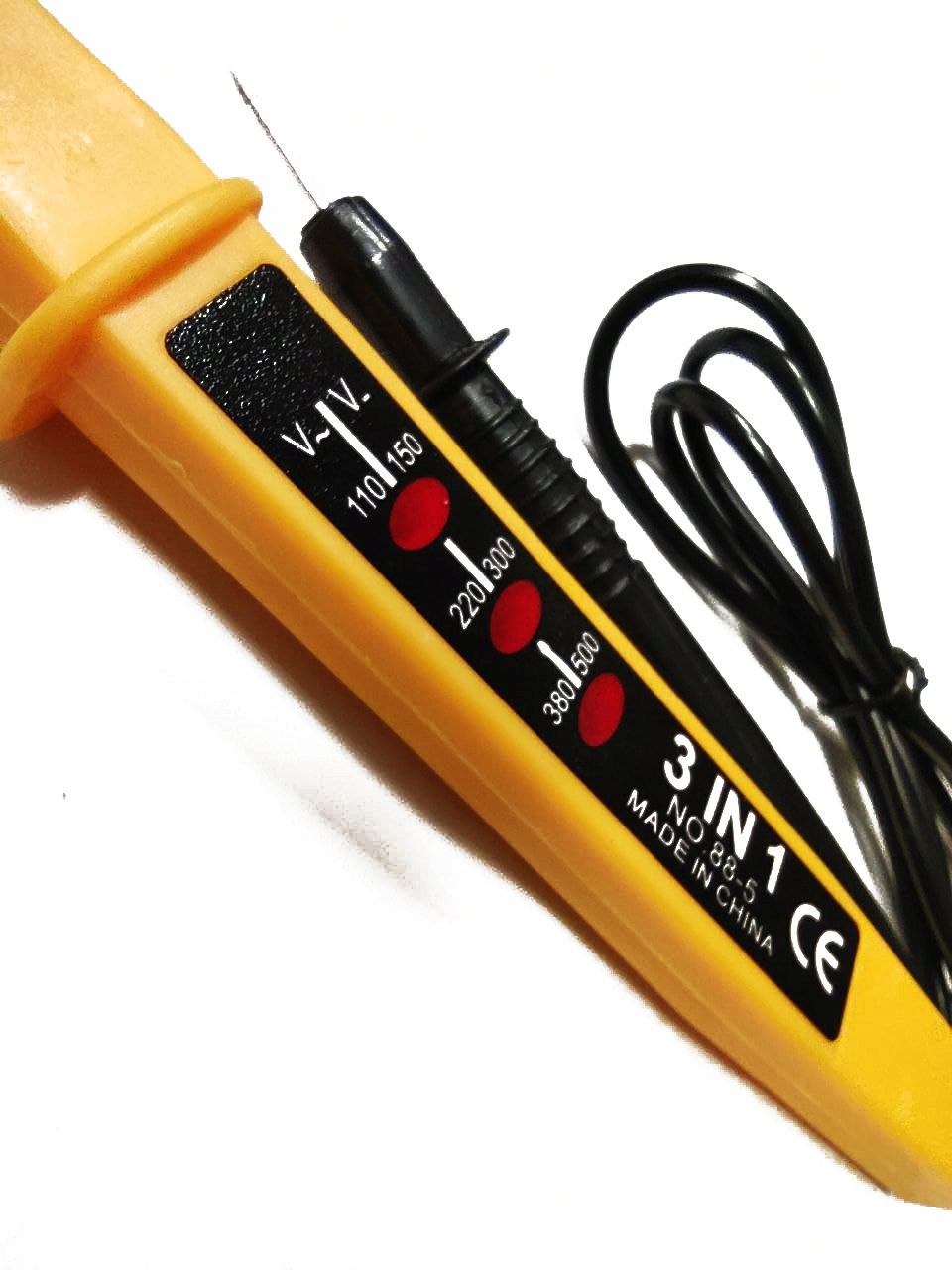 TESTER NAPIECIA PRĄDU MIERNIK PROBÓWKA AC/DC 500V Kod producenta 88-5