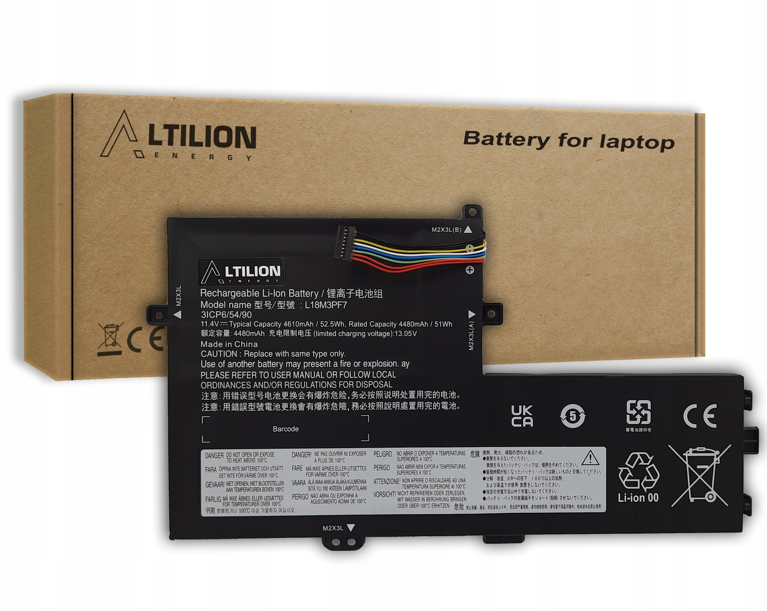 Bateria Altilion Energy L18M3PF7 kompatybilna z Lenovo