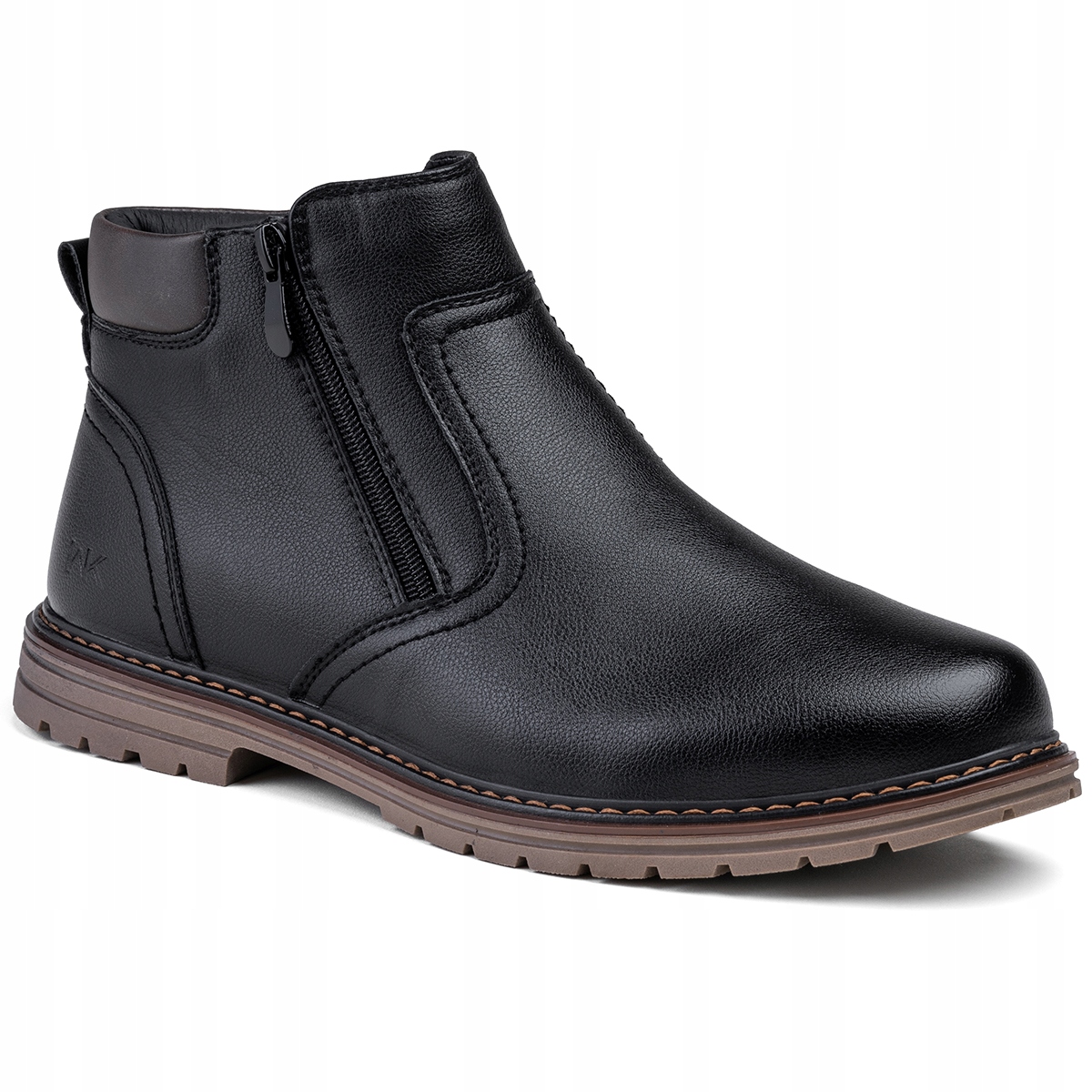 Kotníkové Boty Zateplené, módní, klasická zimní Vlna Suwak Wojtyłko 43