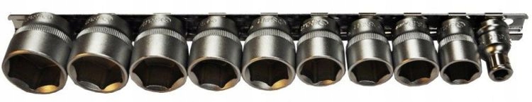 

Zestaw nasadek krótkich 3/8" 6-17mm. S&r