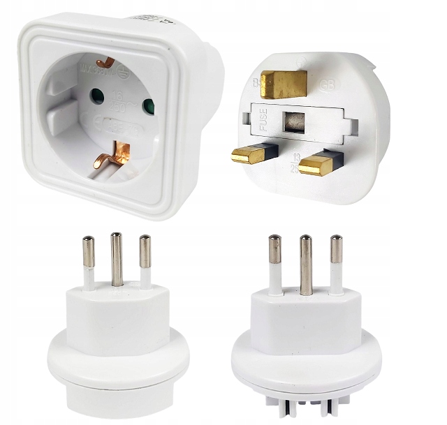 PODRÓŻNY ADAPTER PRZEJŚCIÓWKA DO GNIAZDKA WTYCZKA Marka Vivanco