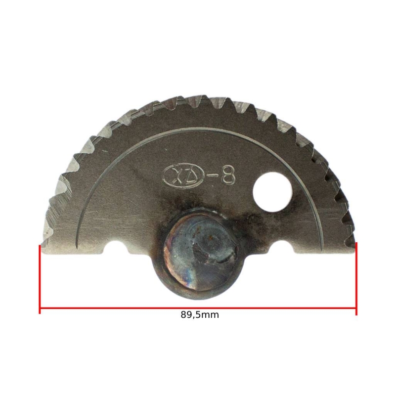 Wałek startera półksiężyc tulejka - 139QMB Skuter 4T - do 8 zębów HQ Stan opakowania oryginalne