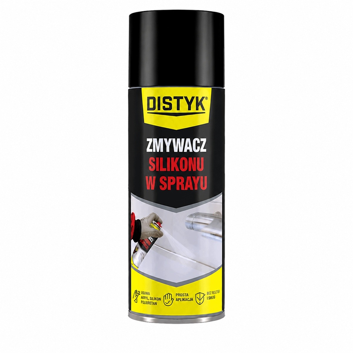 Distyk preparat do usuwania starego silikonu akrylu poliuretanu 400 ml