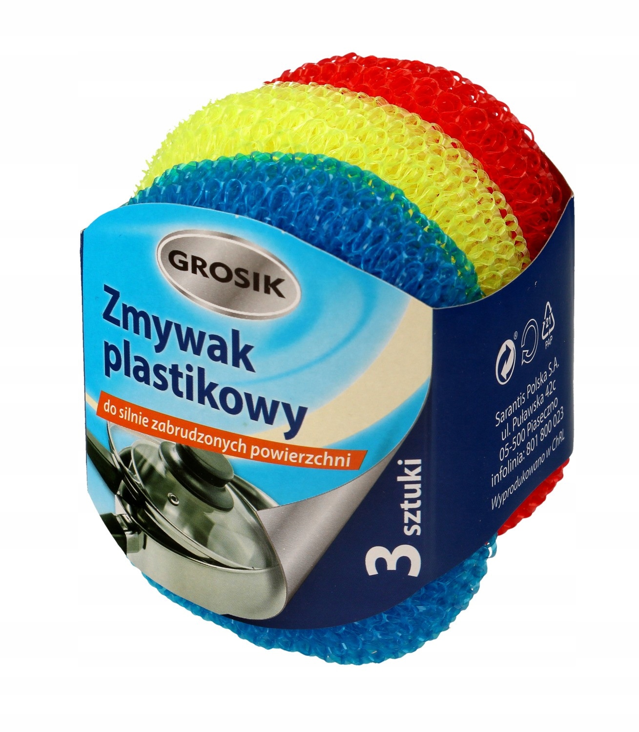

Sarantis Jan Niezbędny Grosik Zmywak plastikowy 1