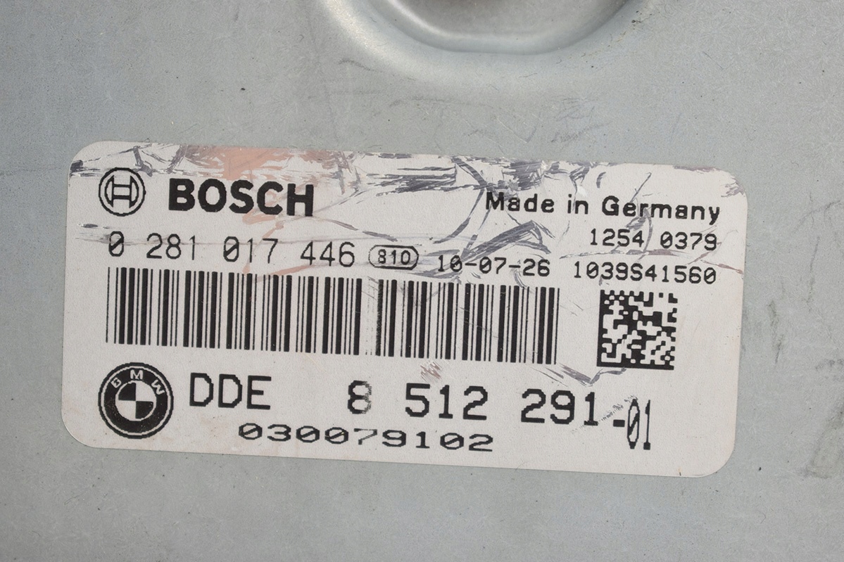 control unit of the engine OPEL 0281017446 8512291