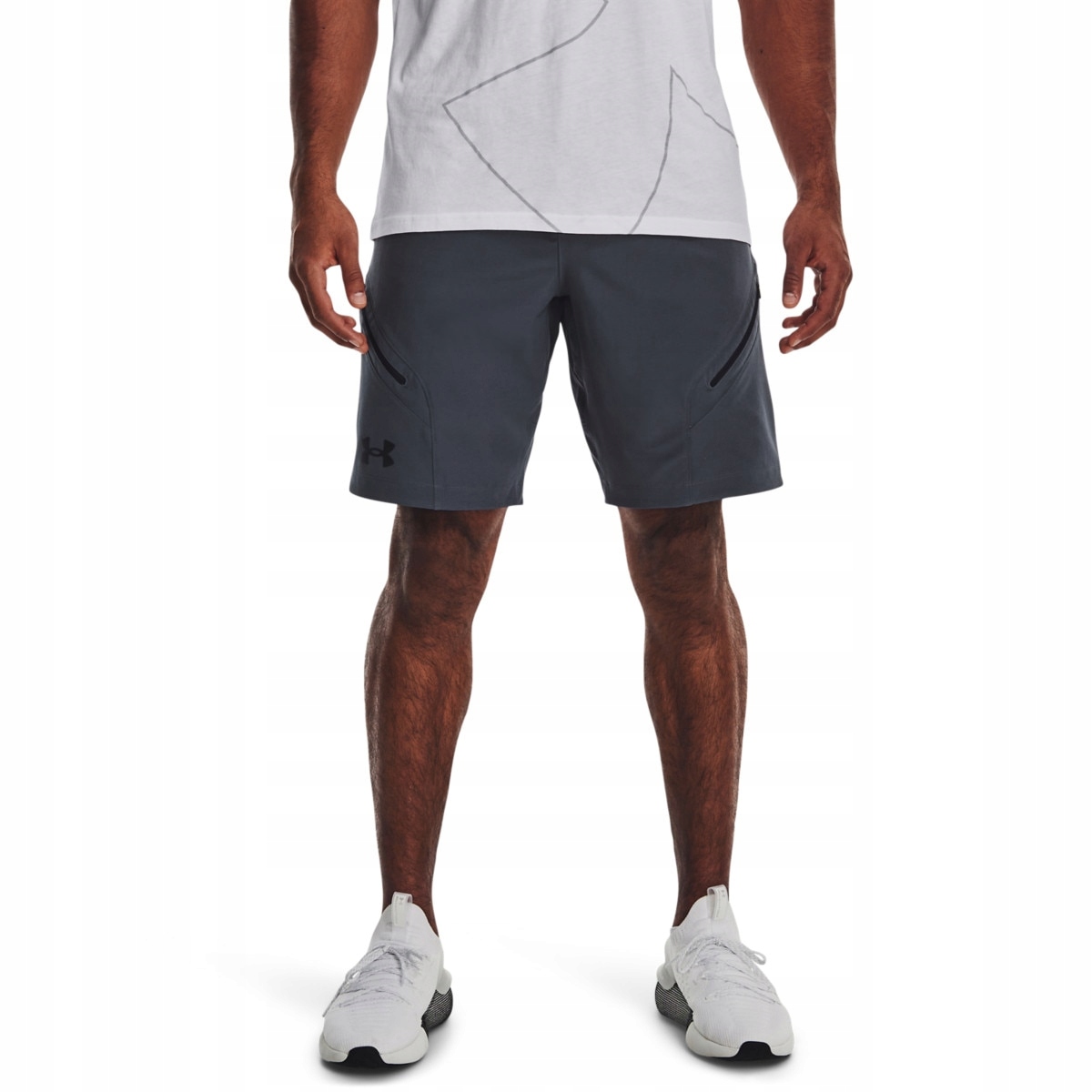 Under Armour Kraťasy Ua Unstoppable Cargo Shorts-GRY šedá