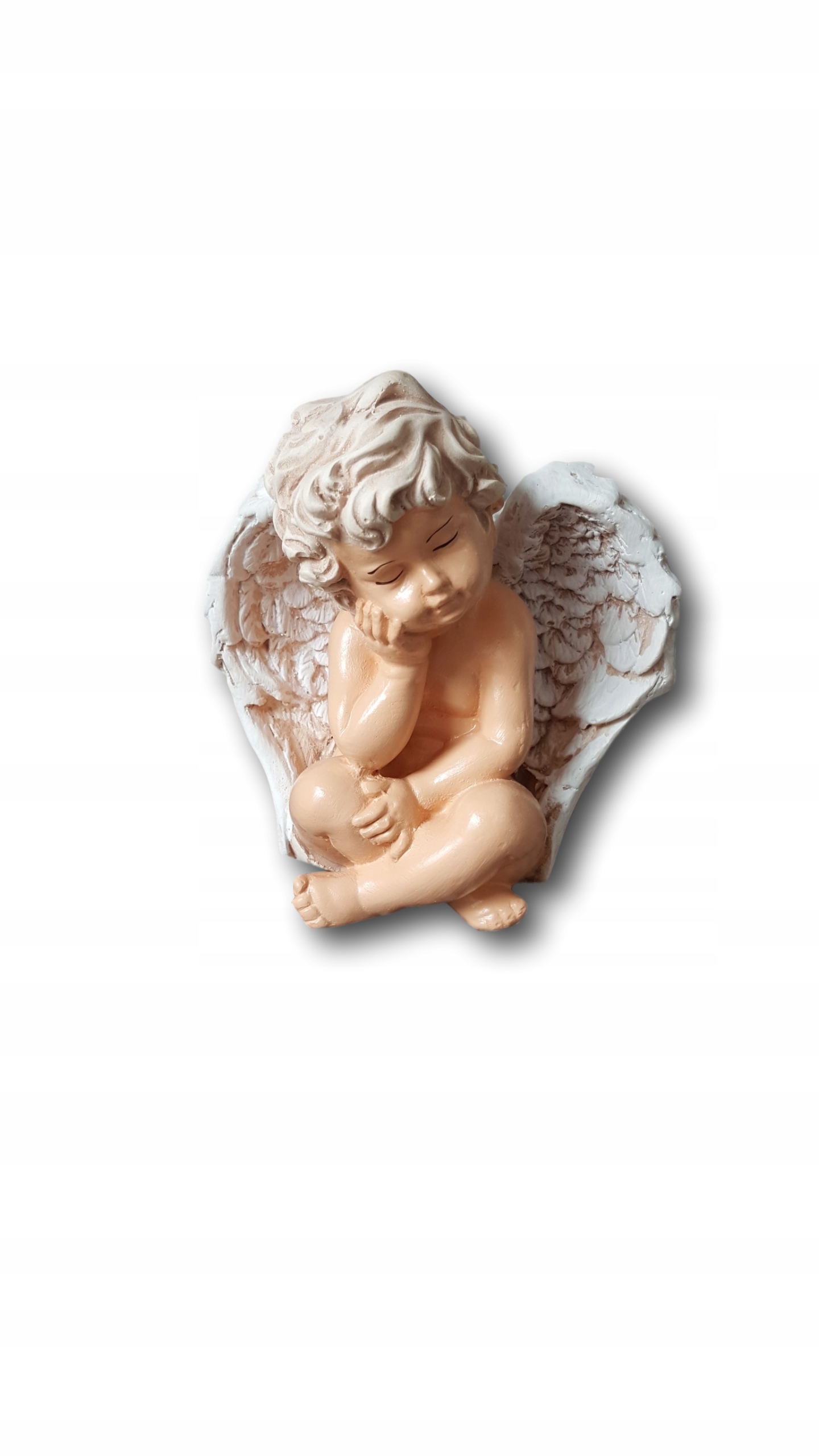

Siedzący mały Ozdoba figurka anioł aniołek amorek