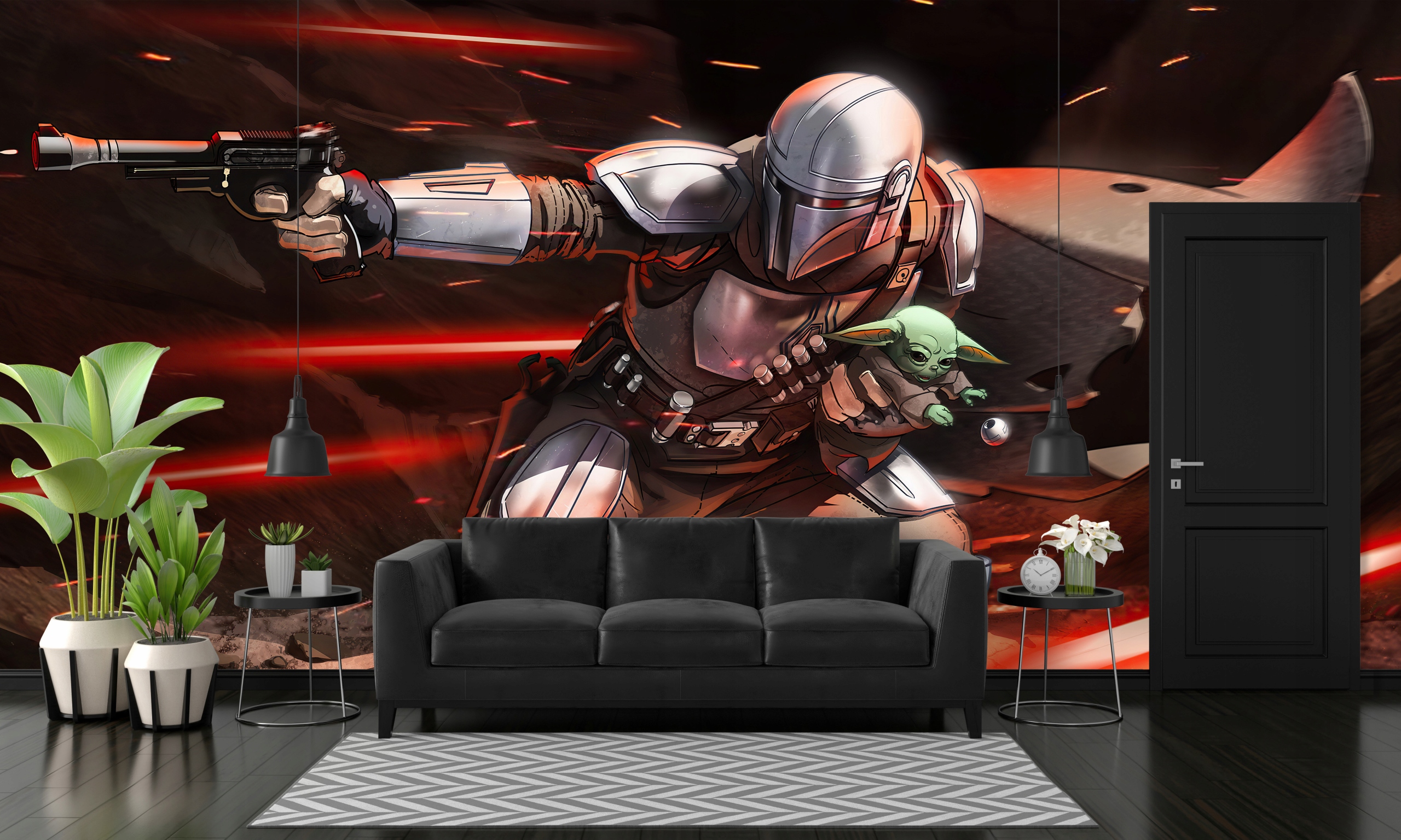 Fototapeta Winylowa 200x140 HD Premium Star Wars Szerokość produktu 200 cm