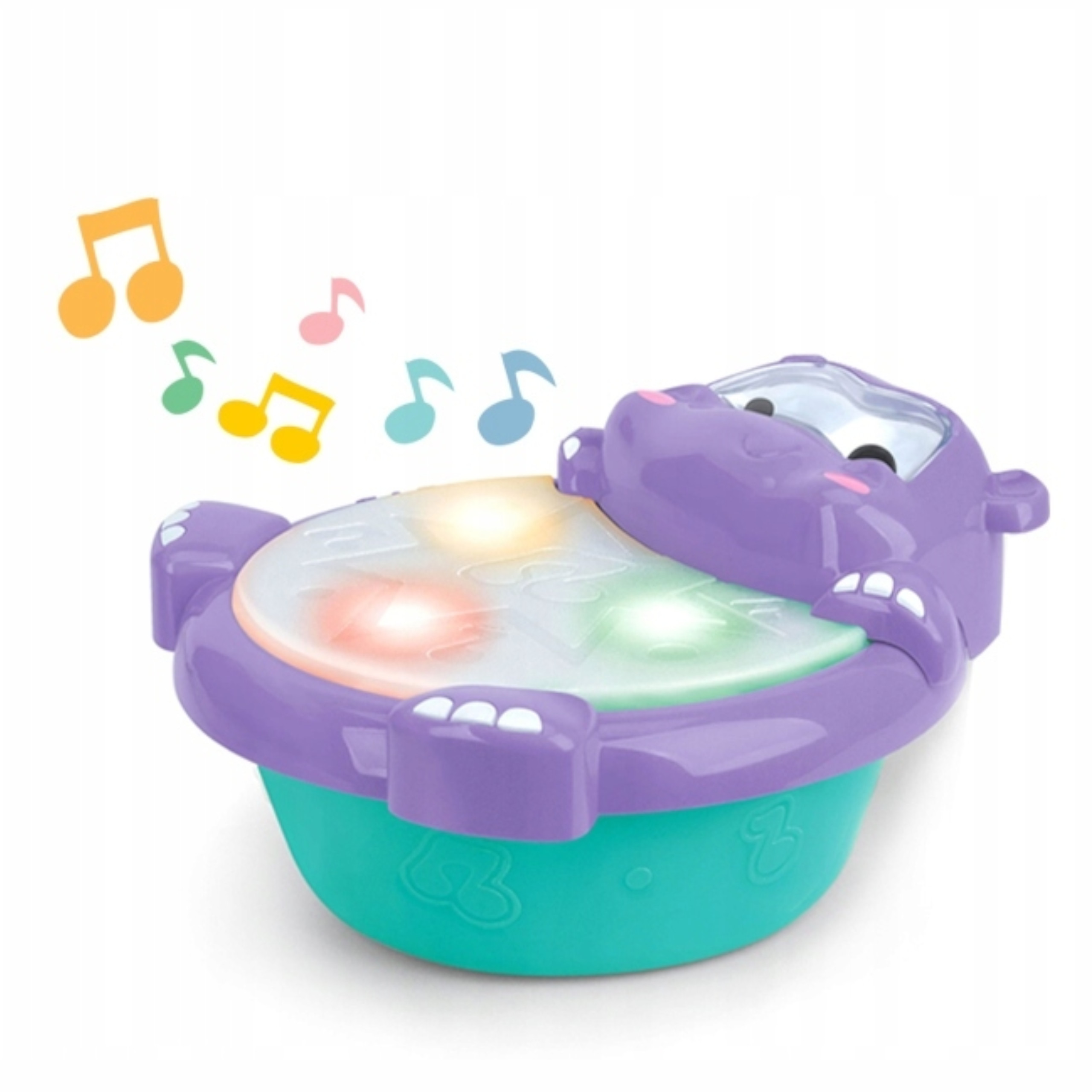 Bębenek interaktywny HIPCIO dźwięk światła 220910F Stan opakowania oryginalne