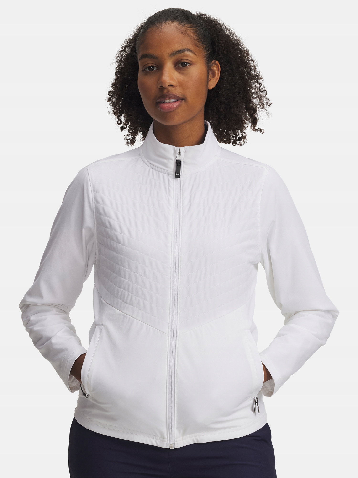 Under Armour Dámská bunda Under Armour Ua Drive Pro Fz-wht