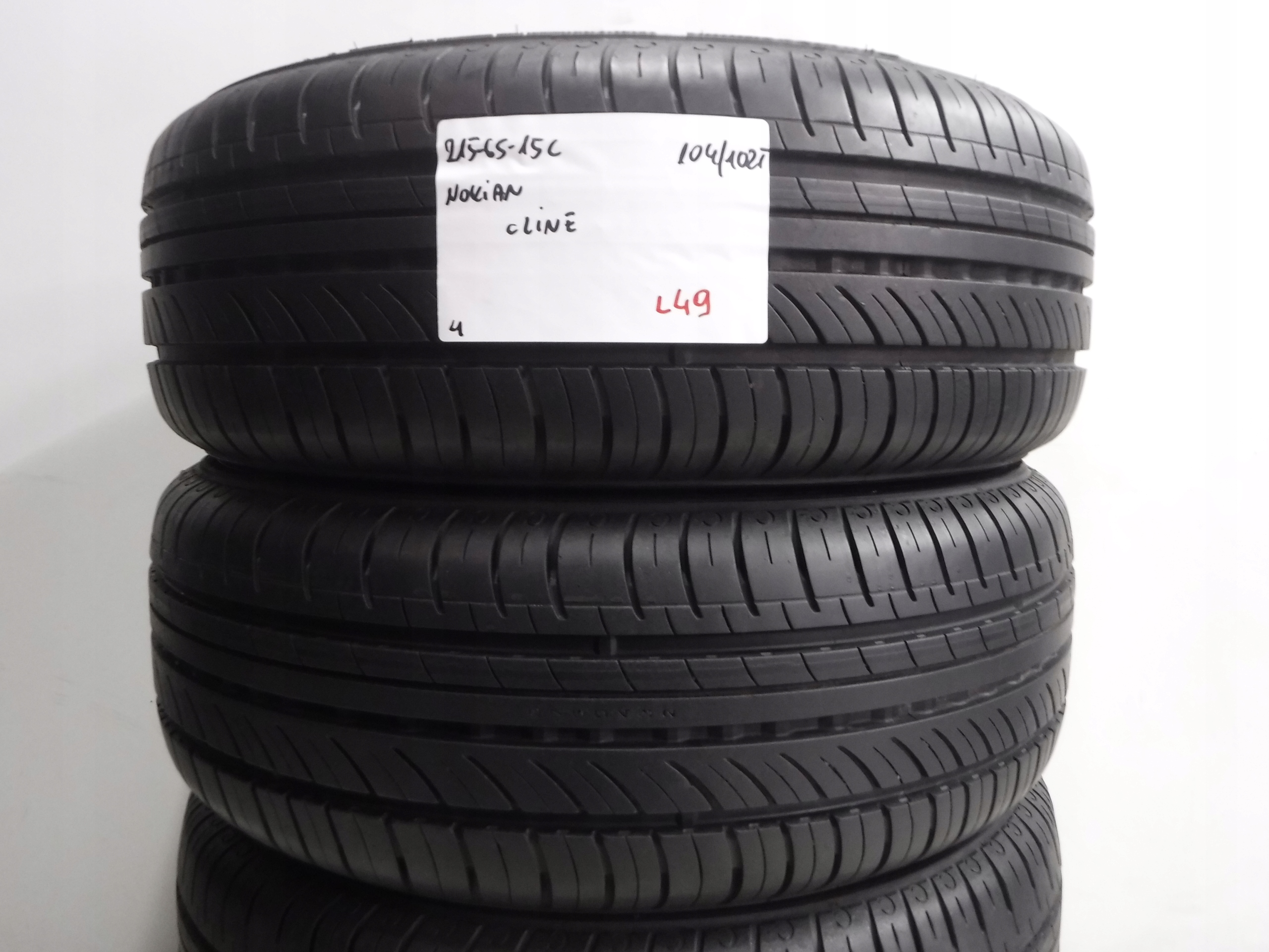 Летние шины NOKIAN cLINE 215/65 / 15C 104 / 102T