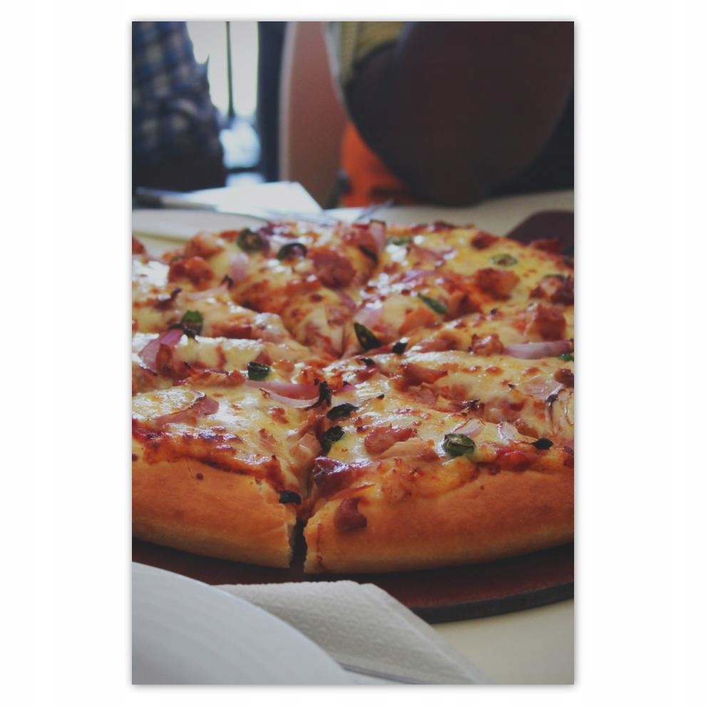 

Plakat 62x93 Pizza w kawałkach