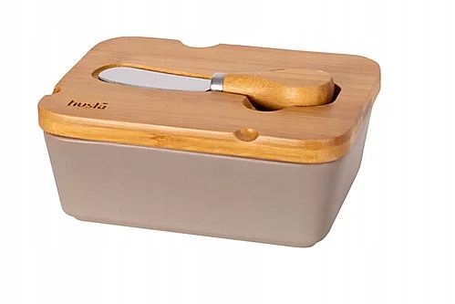 HUSLA HYGGE MASELNICA JASNA Z NOŻYKIEM CERAMICZNA Marka Husla