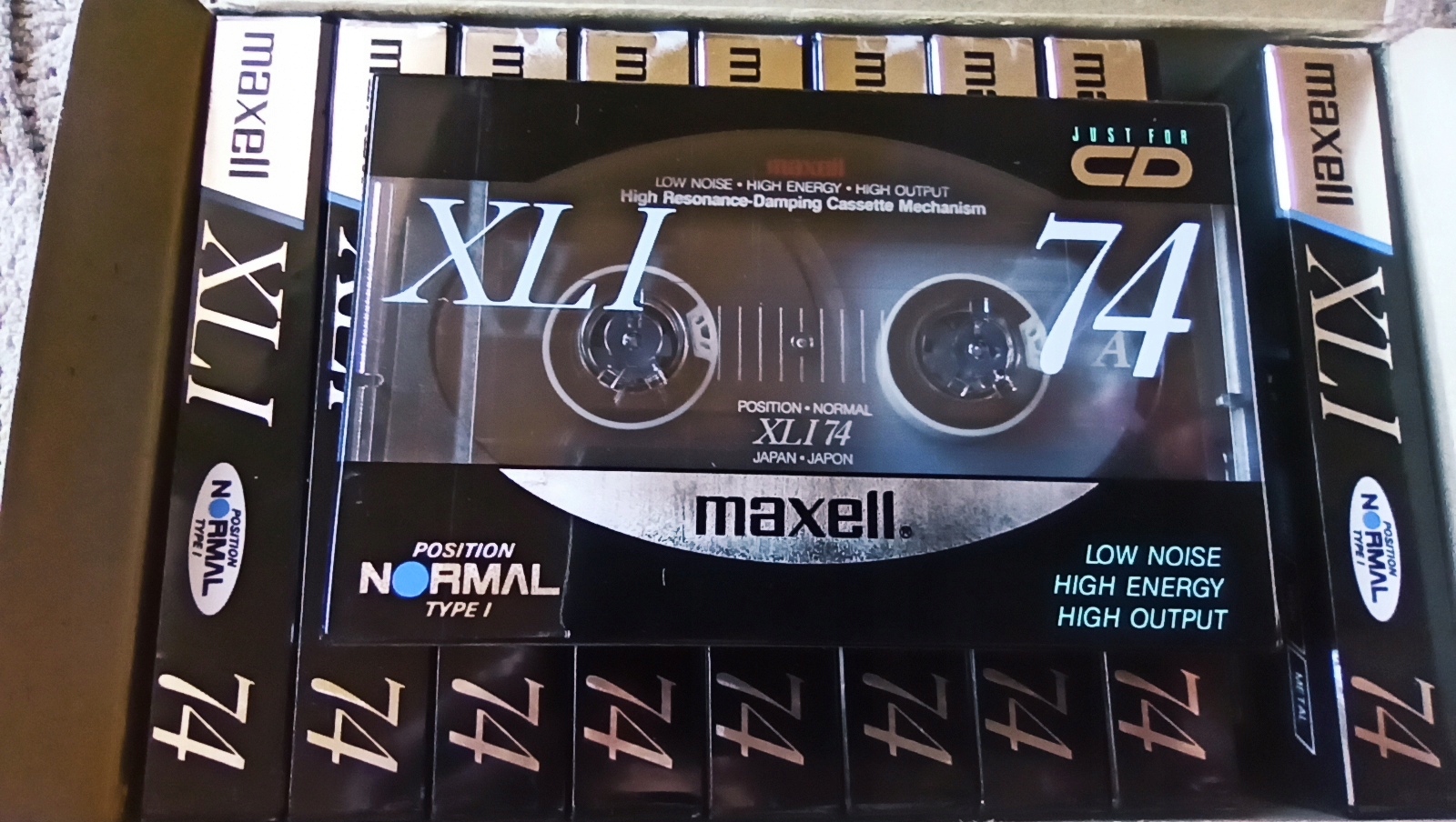 Maxell XLI 74 1990r. Nowa 1szt.
