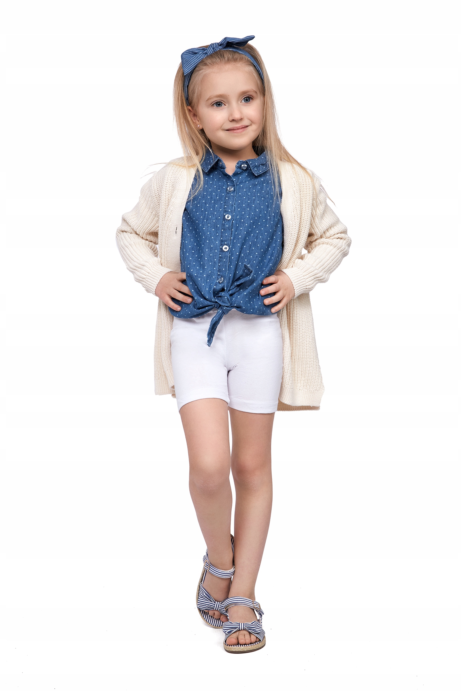 DZIECIĘCE LEGGINSY 1/2 LATO GETRY KOLARKI CHLK