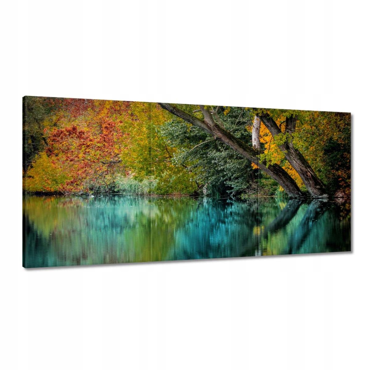 Obrazy 180x90 Jesenná krajina Rieka