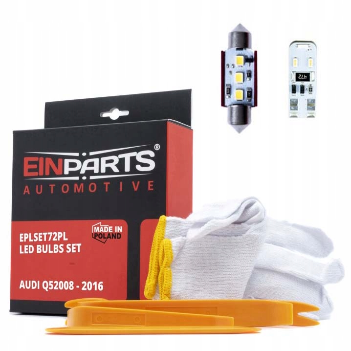EPLSET72PL - Набор из 12 светодиодных ламп для салона AUDI Q5 2008-2016