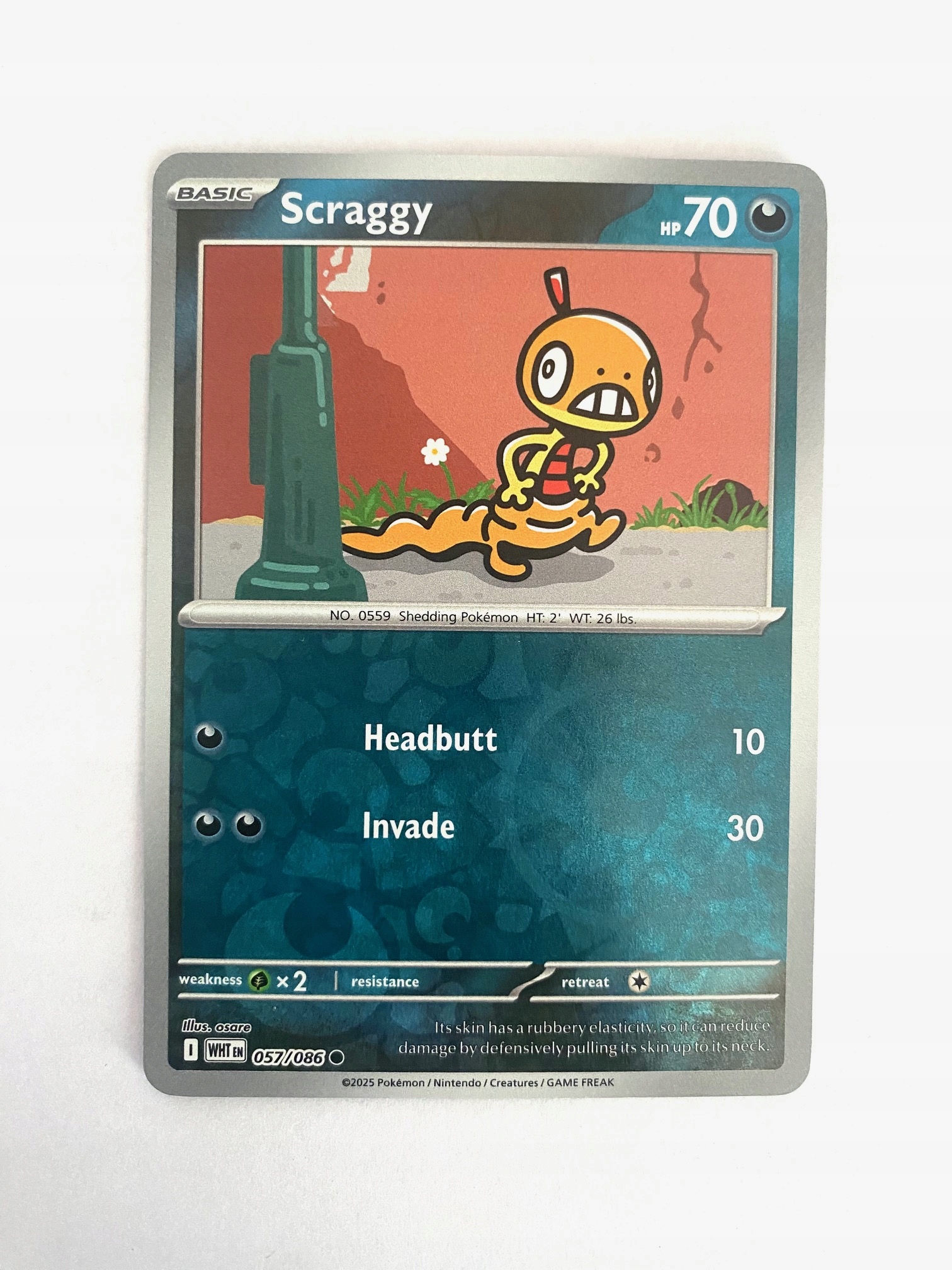 White Flare Reverse 057/086 Scraggy