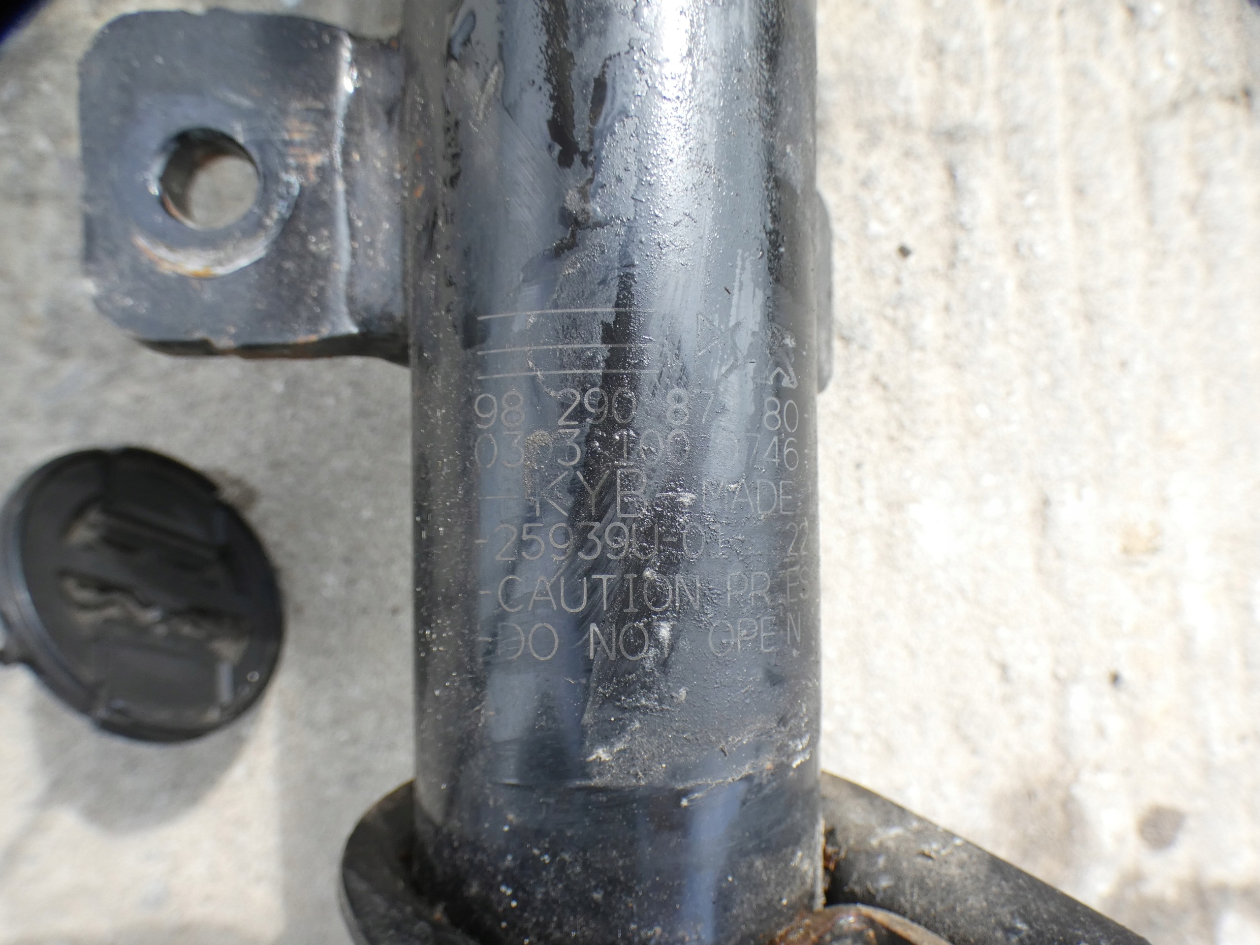McPherson shock absorber spring left right front DS7 CROSSBACK 17- r.