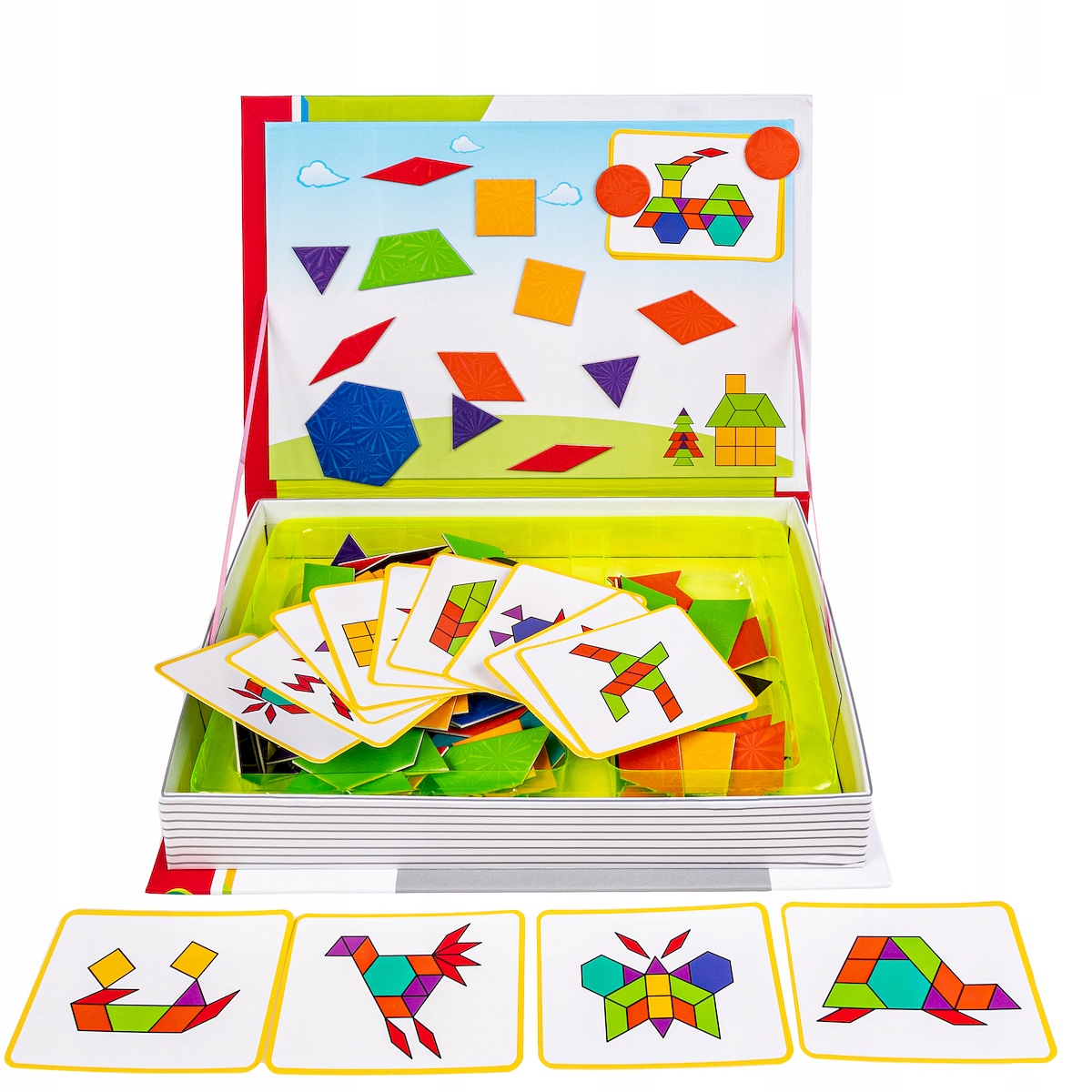 

Puzzle Układanka Magnetyczna Geometryczna Smily
