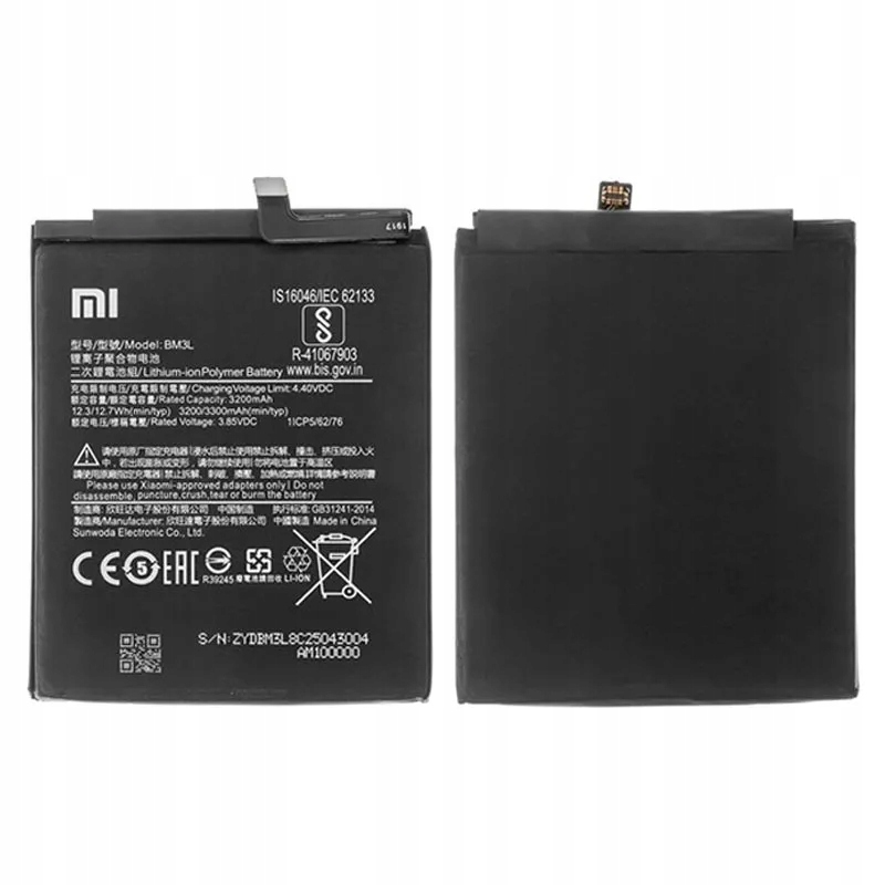 Nowa Oryginalna Bateria BM3L Xiaomi MI 9 M1902F1 M1902F1A M1902F1T M1902F1G