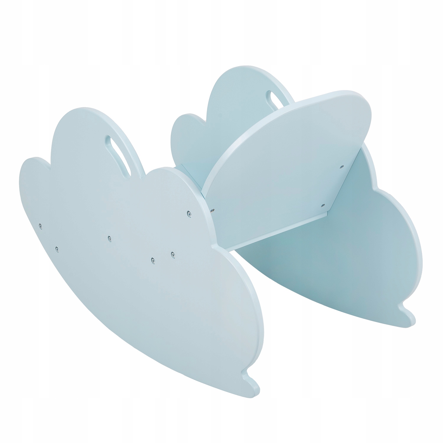 BUJAK Drewniany Dla Dzieci w kształcie chmurki AR-002 niebieski Materiał drewno