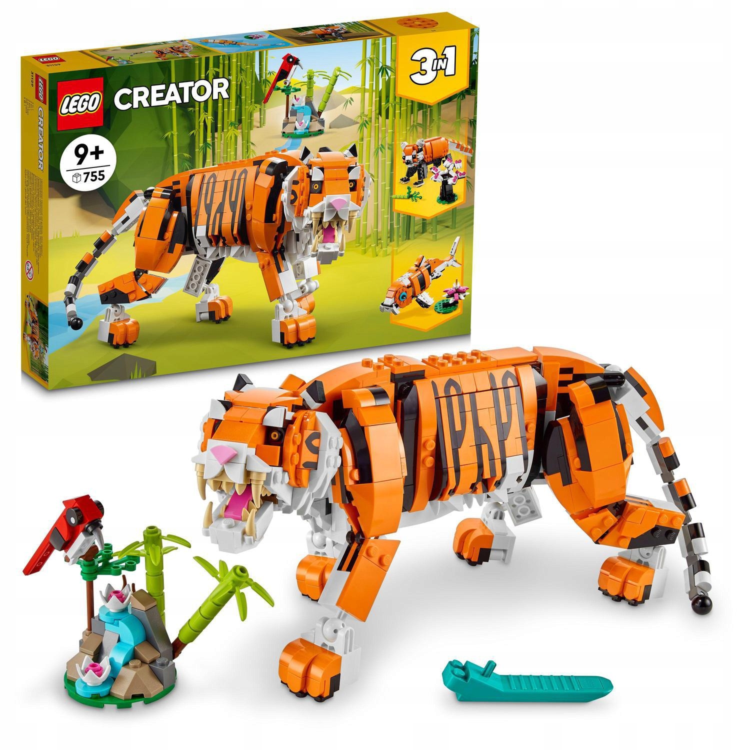 LEGO Creator 31129 величественный тигр