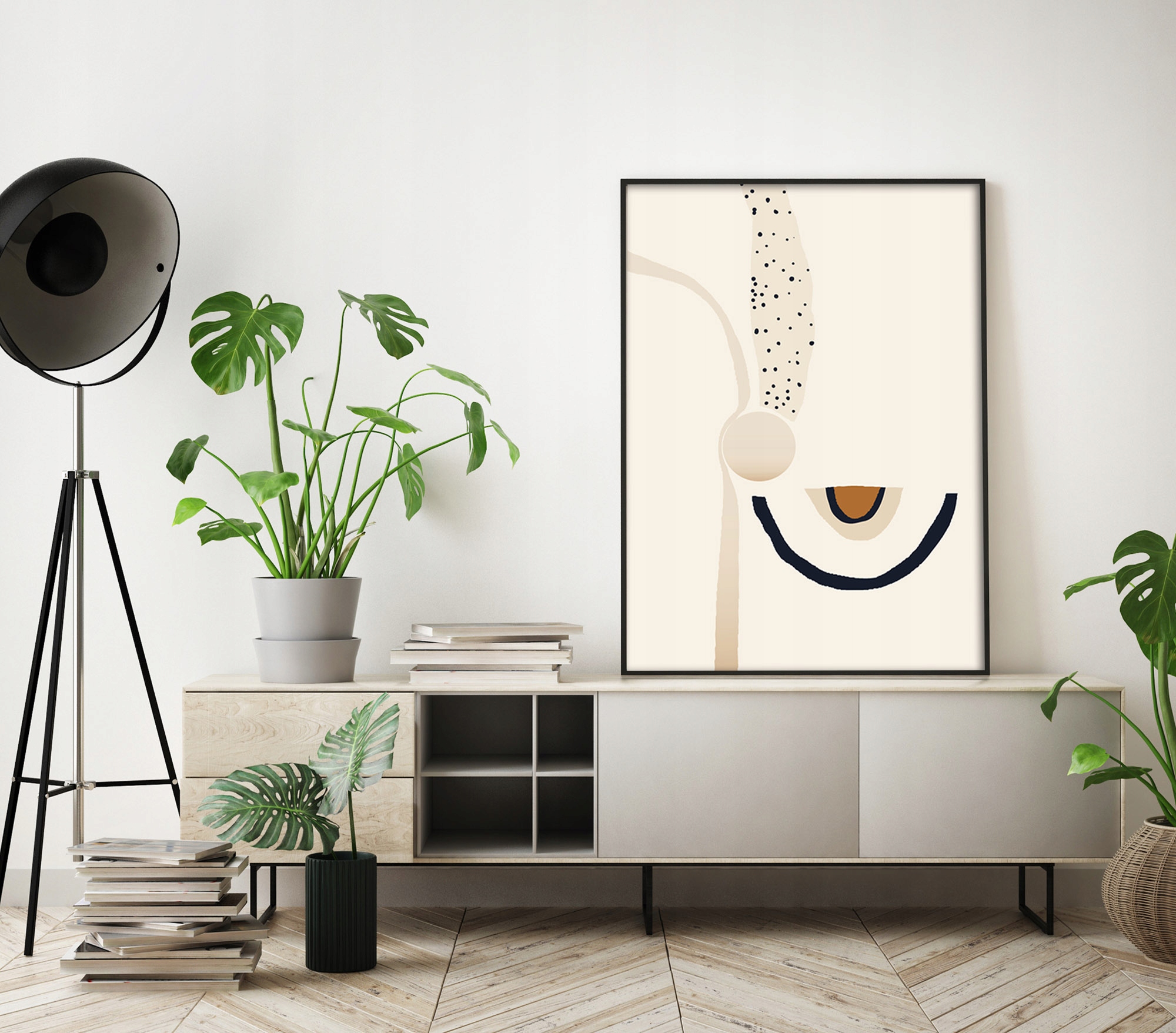 Plakaty Obrazki Abstrakcja Brąz Beż 50x70 bez ram Kod producenta set_4