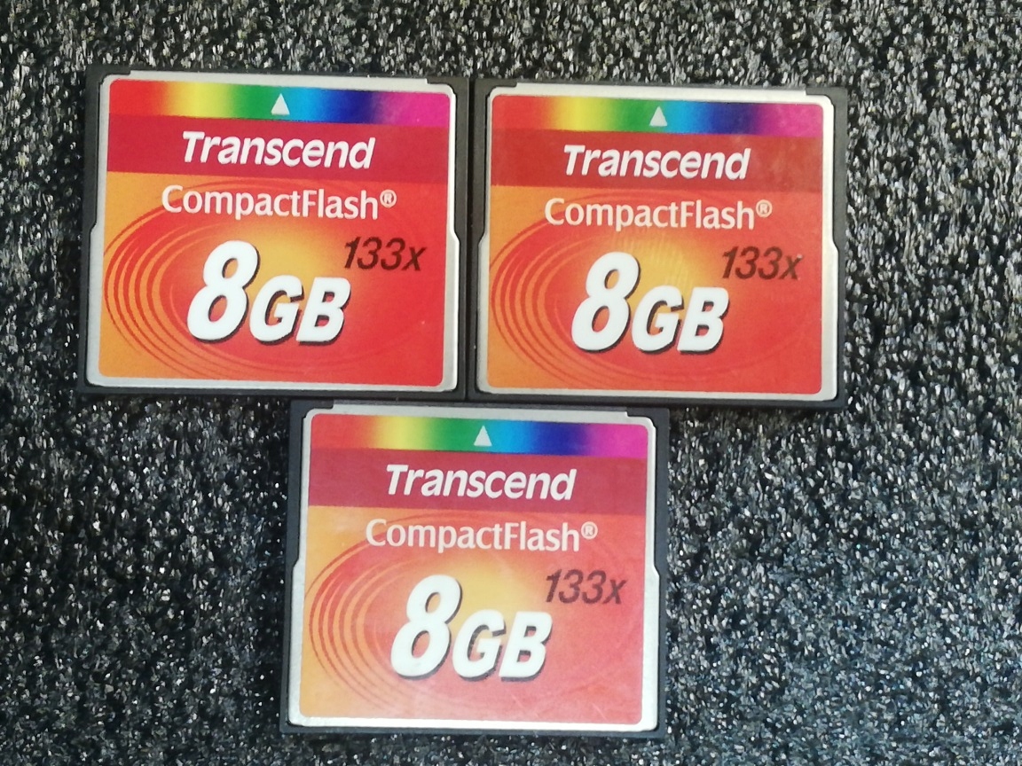 Karta pamięci CompactFlash Transcend 133x 8 GB