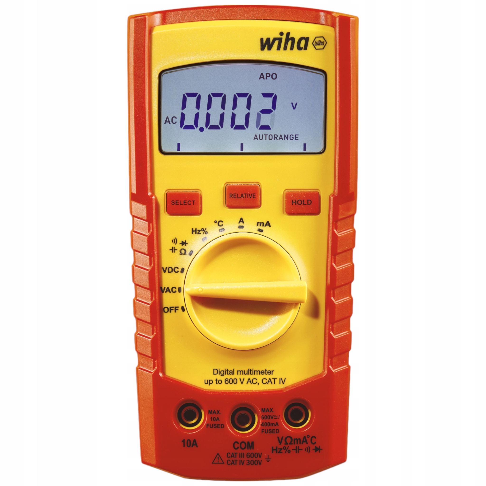 Wiha Digitálny multimetr do 600 V Ac, Cat IV (45218)