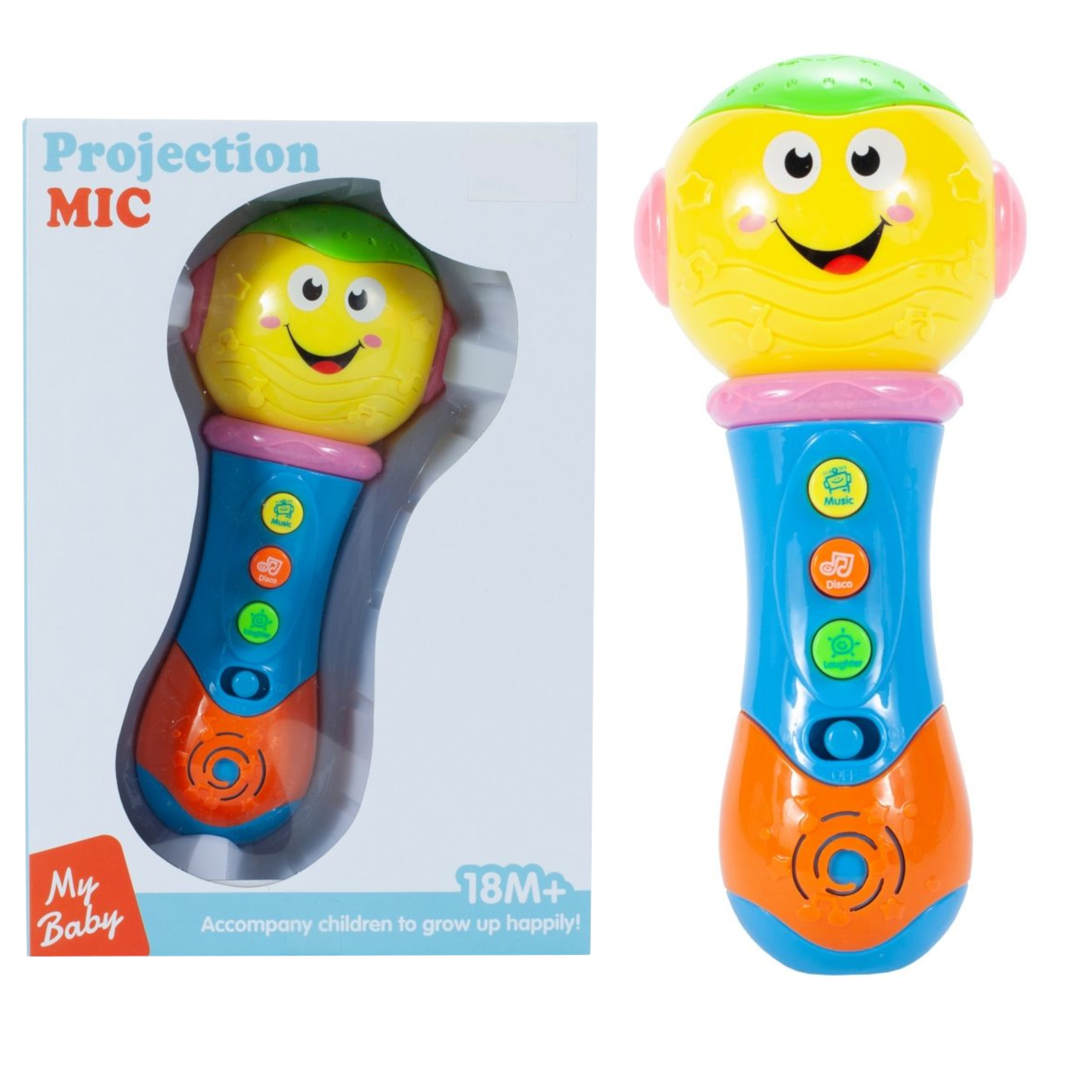 

Wesoły mikrofon dla malucha melodie światła 873