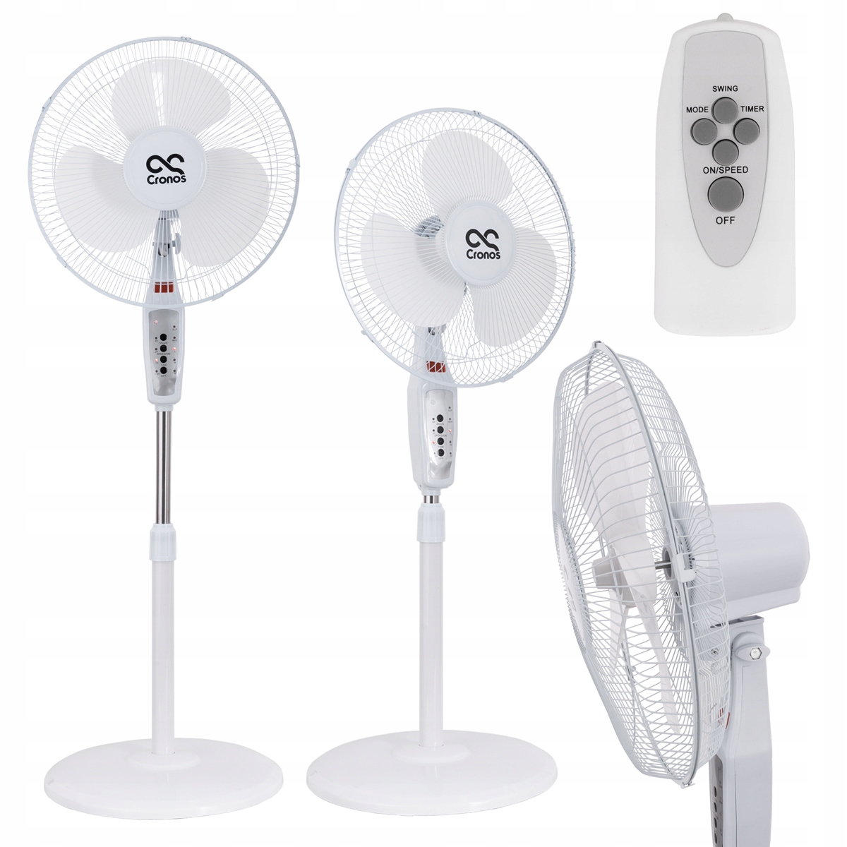 

Wentylator Stojący Wiatrak Podłogowy Duży + Pilot