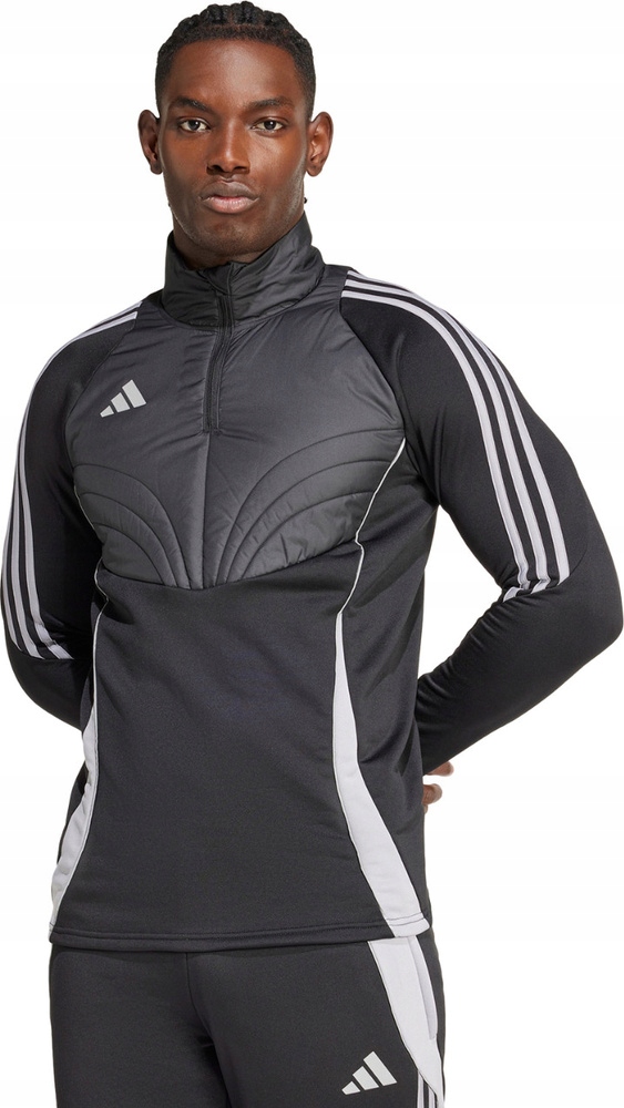 Pánská Mikina Adidas Tiro 24 Winterized Šedo-černá IM9966 velikost 2XL