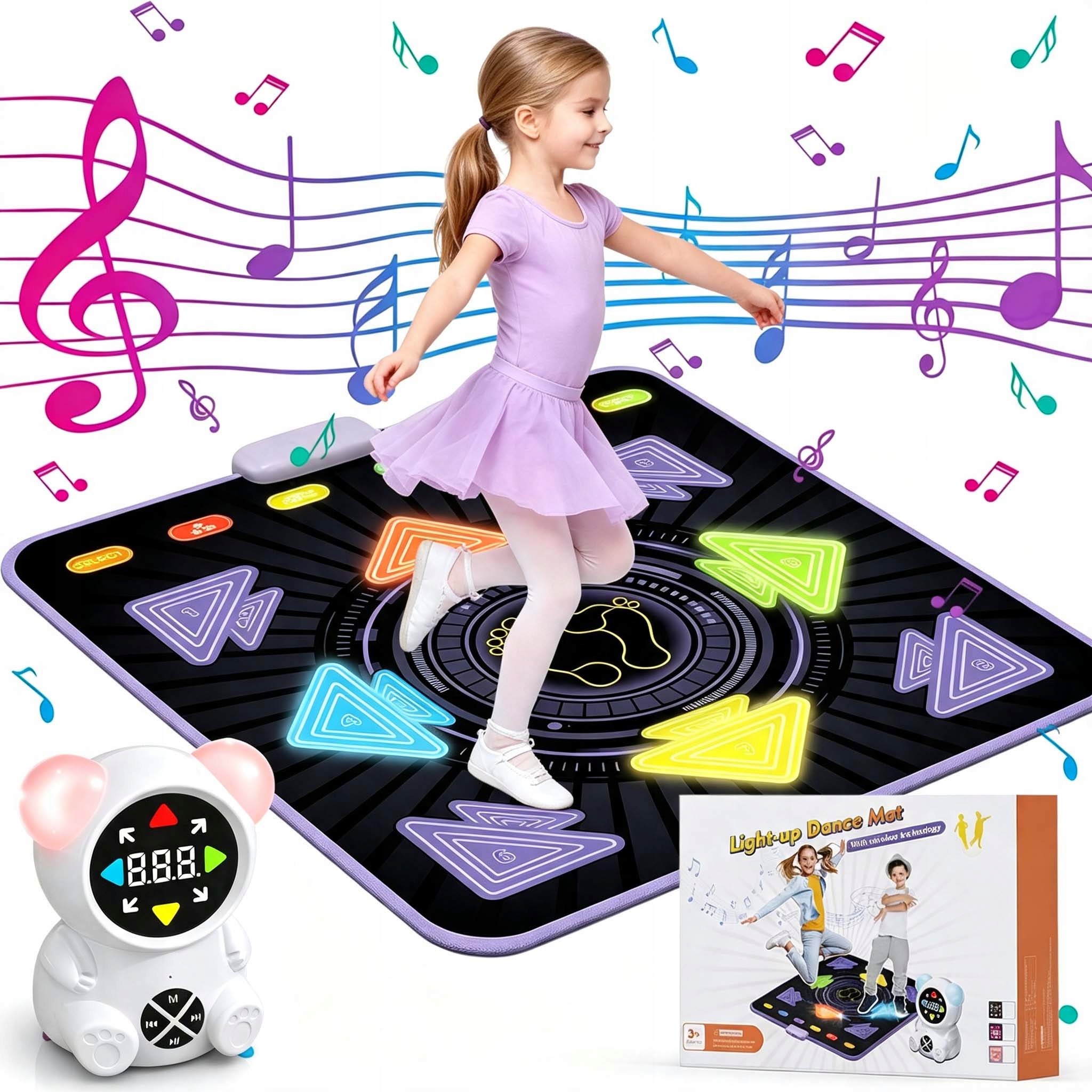 Hudební Taneční Podložka Pro Děti, Multifunkční Konstrukce, Bezpečnost