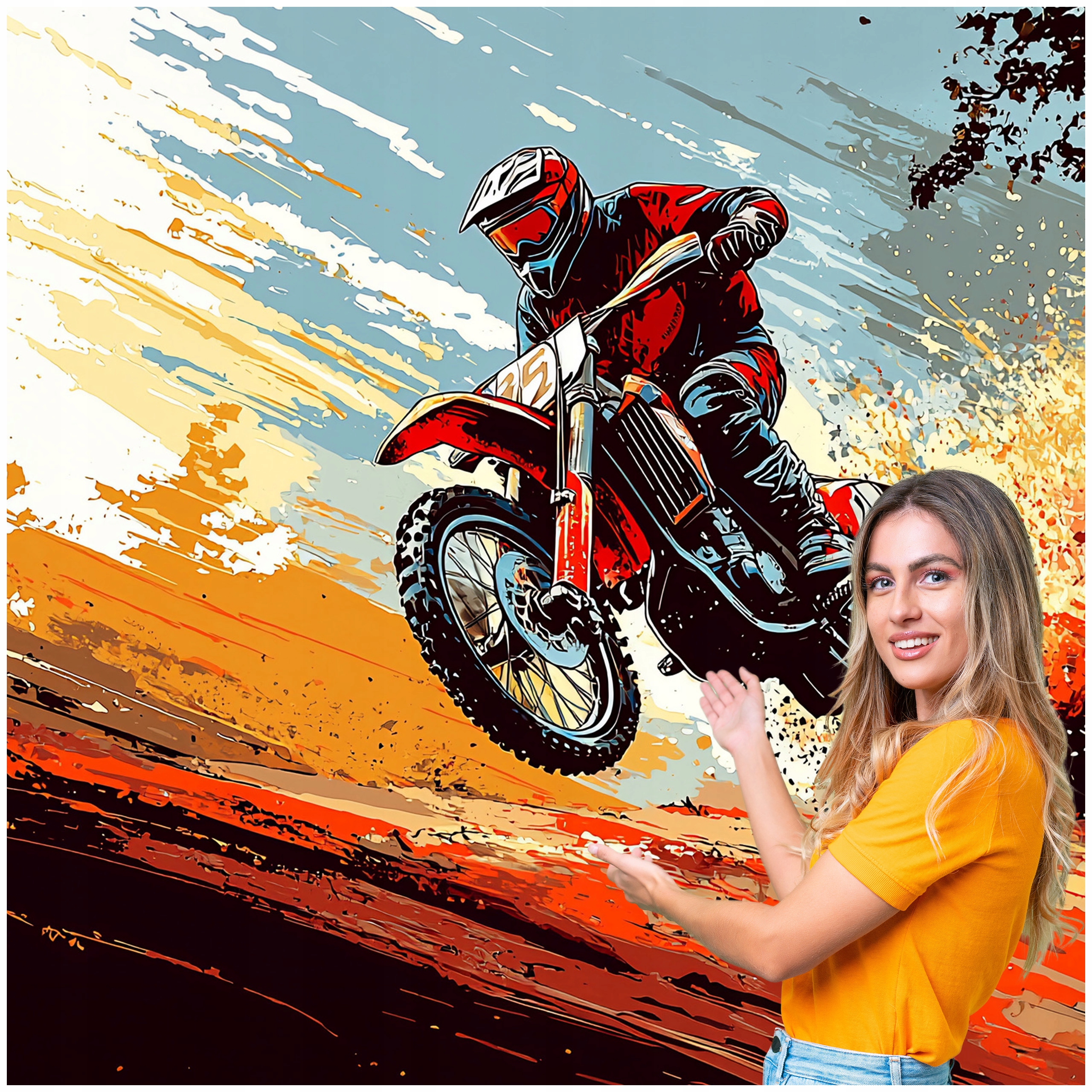 Fototapeta 3D Pro Mládež Auto Motocykl 588x280 DMSM12W