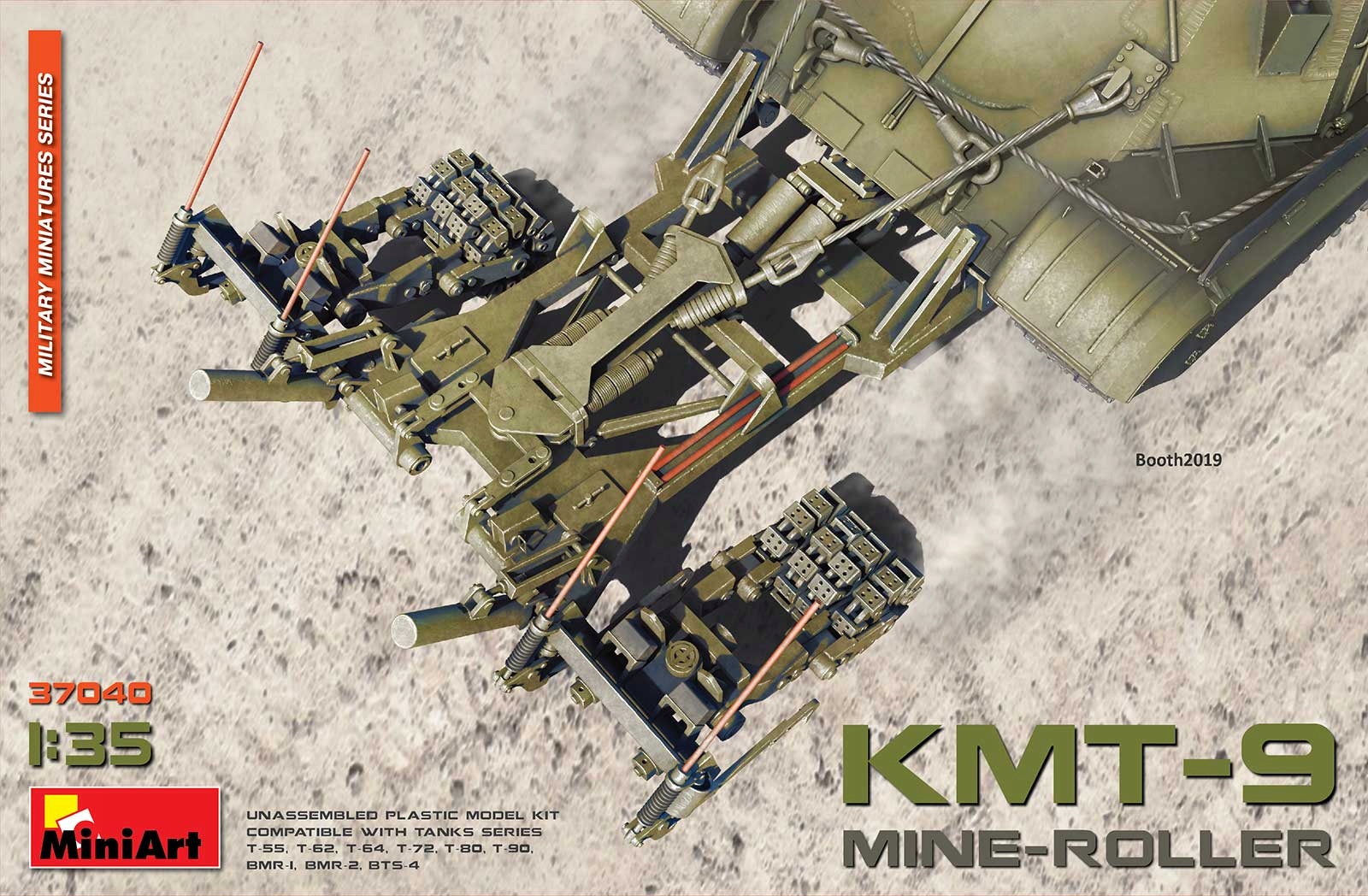 MiniArt 37040 1/35 Mine-Roller KMT-9