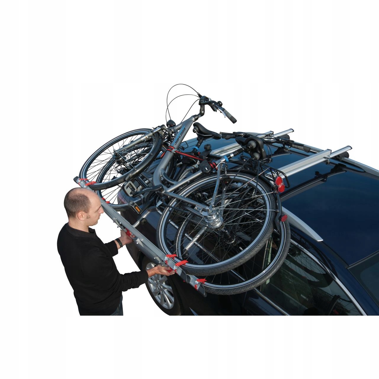 Fischer Bagaznik do Roweru Wsuwany na Dach 2Rowery Anti theft protection yes