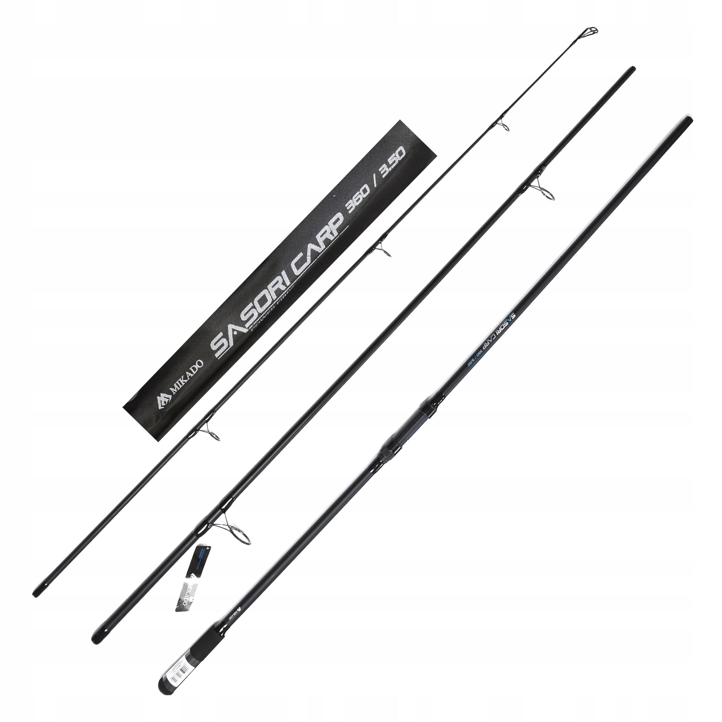 Wędka karpiowa Mikado Sasori Carp 3.60m 3.5lbs III dla początkujących