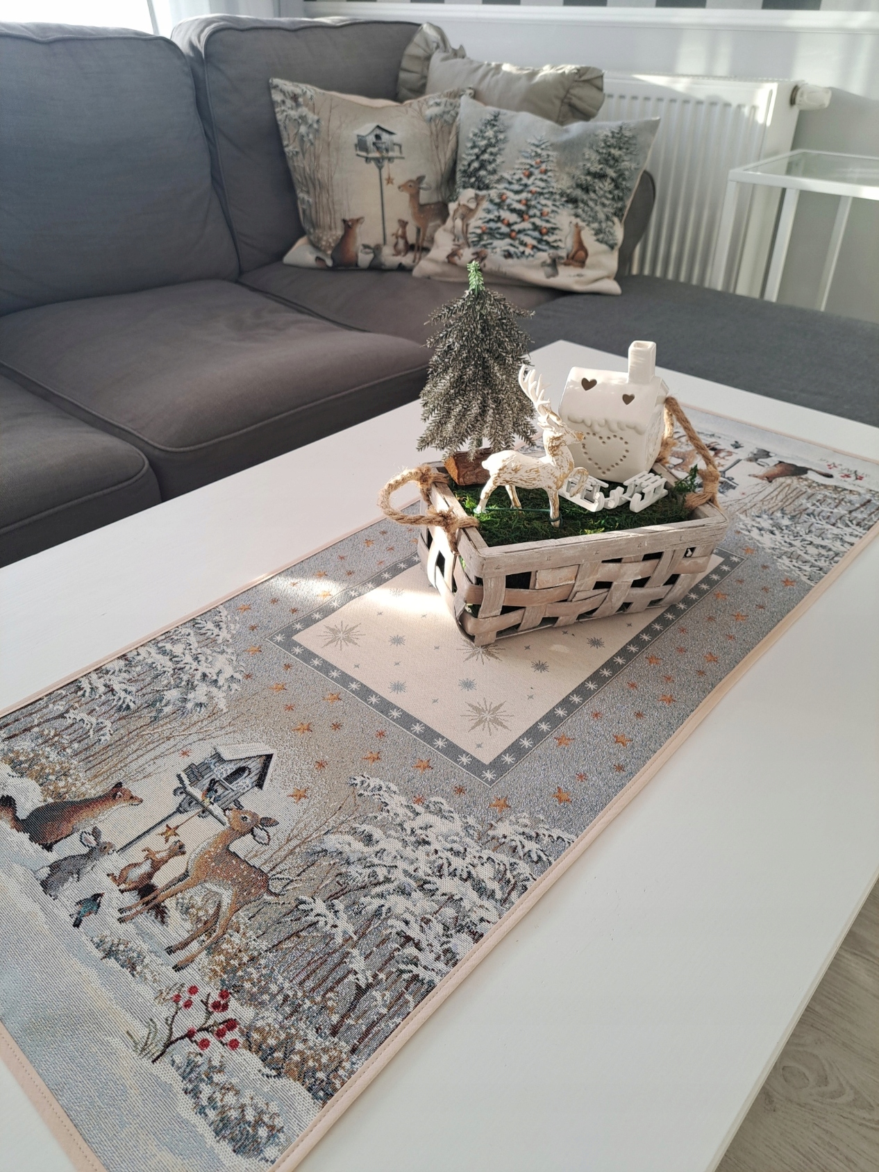 Běhoun 40x100 cm se zvířaty 854